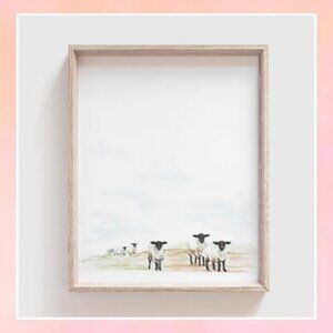 Sheep Art Print